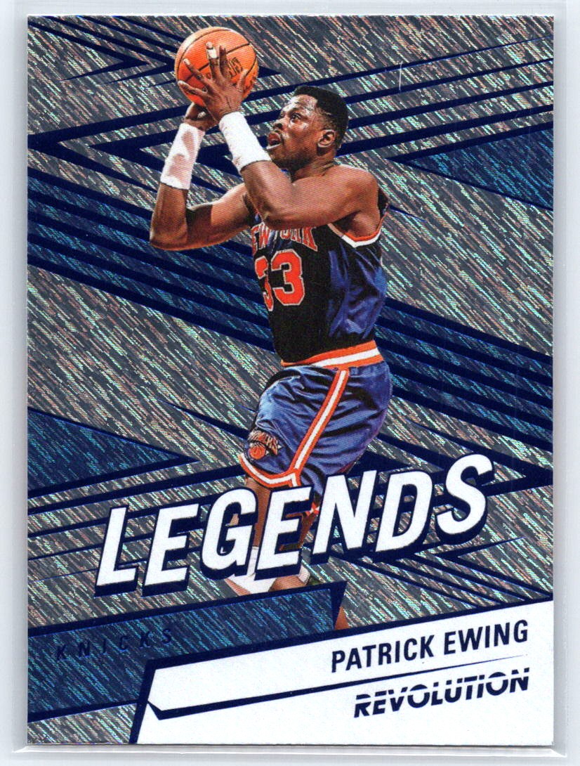 2024-25 Panini Revolution #164 Patrick Ewing Blue Storm