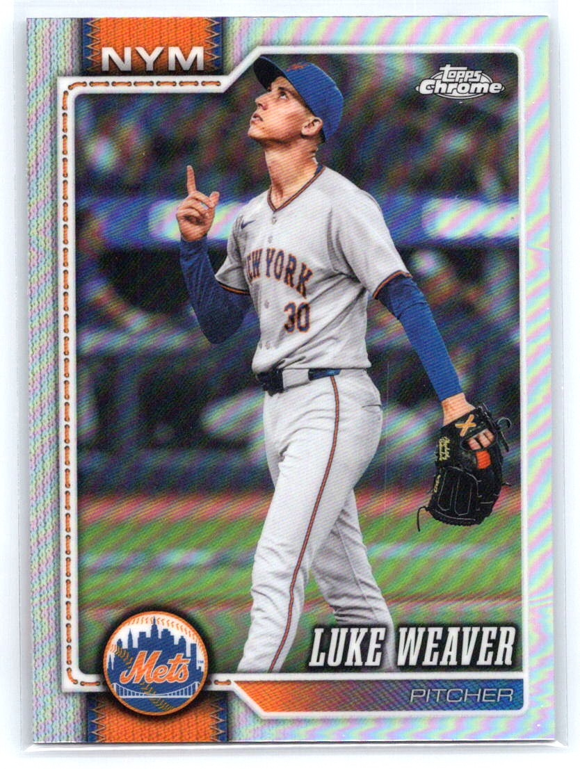2026 Topps Chrome #103 Luke Weaver Refractors