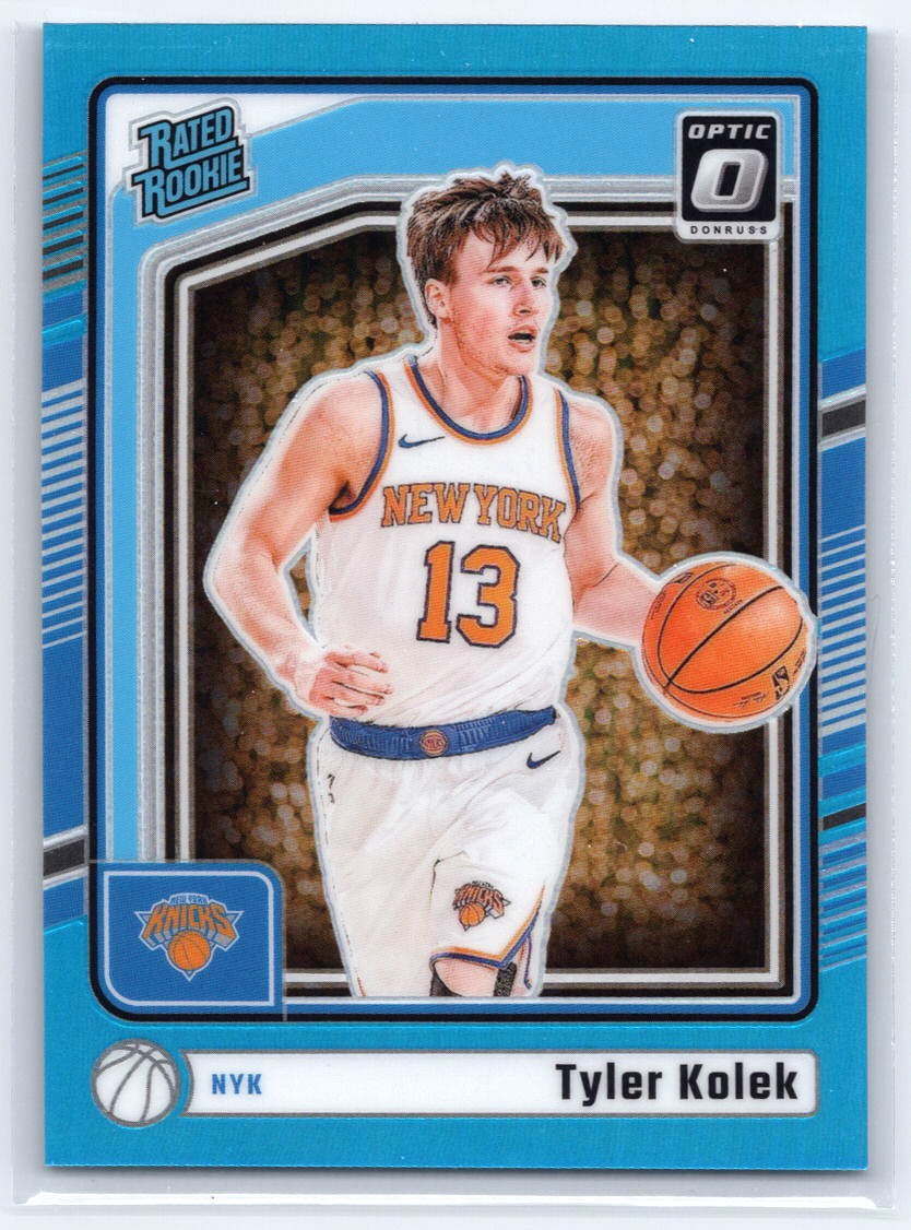 2024-25 Donruss Optic #257 Tyler Kolek Aqua #/225