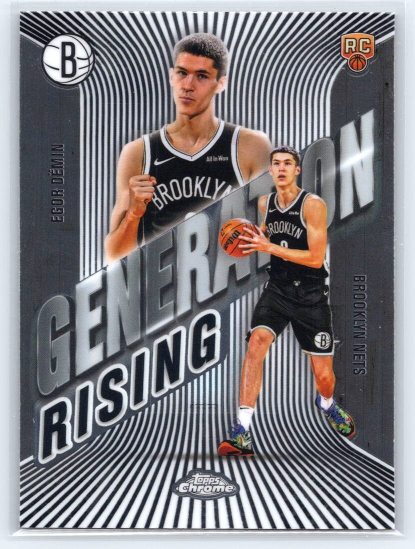 2025-26 Topps Chrome #GR-15 Egor Dëmin Generation Rising