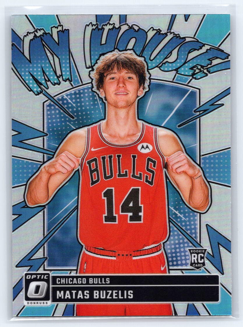 2024-25 Donruss Optic #15 Matas Buzelis My House Holo