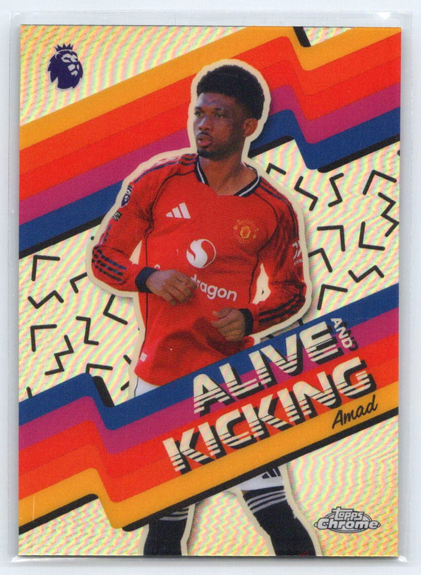 2025-26 Topps Chrome Premier League #AK-2 Amad Alive and Kicking