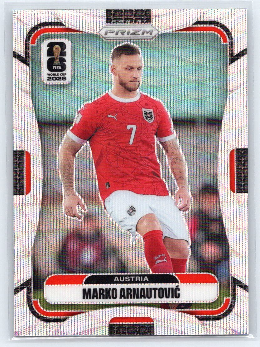 2026 Panini Prizm FIFA World Cup #149 Marko Arnautovic Wave