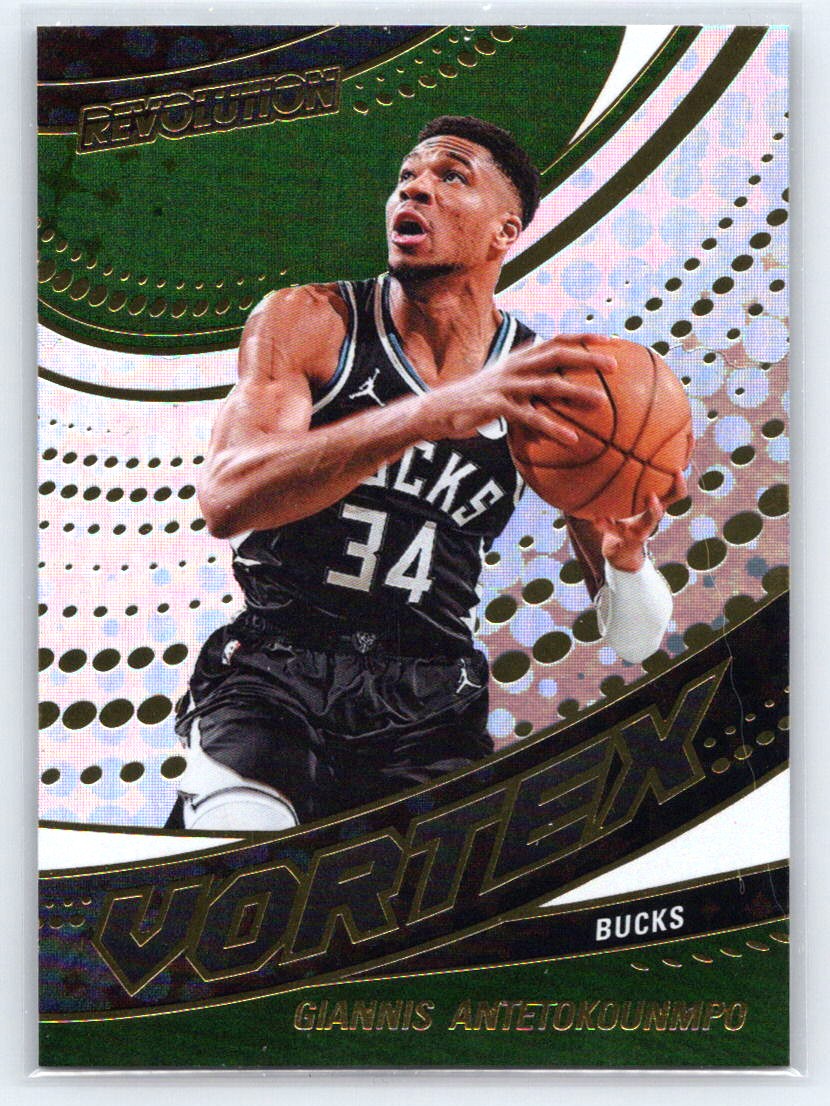 2024-25 Panini Revolution #10 Giannis Antetokounmpo Vortex