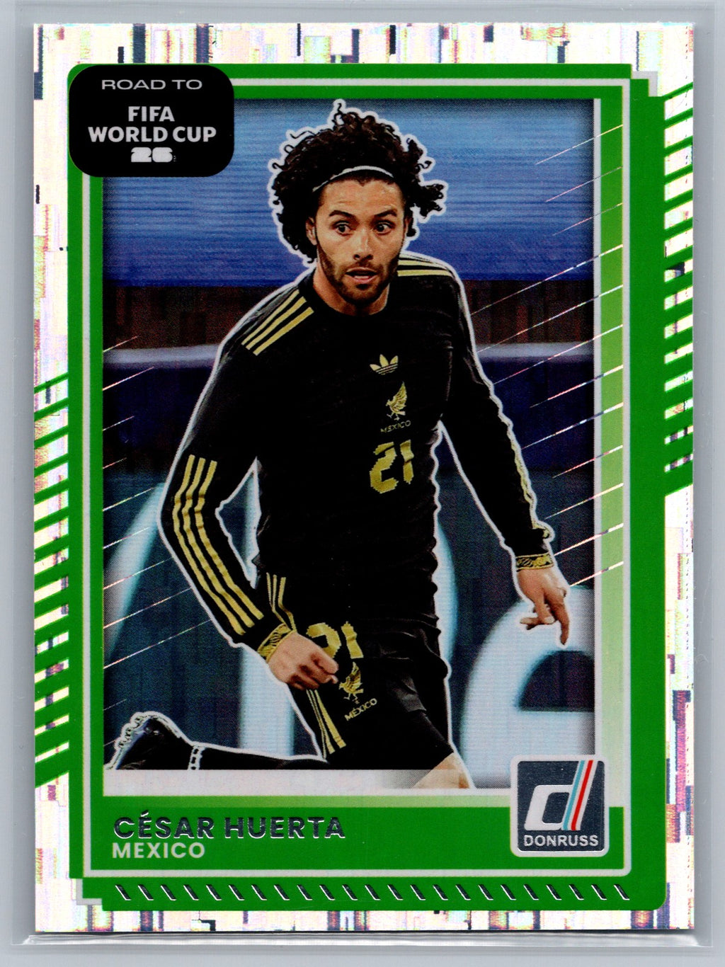2025-26 Donruss Road to FIFA World Cup #77 Cesar Huerta Silver