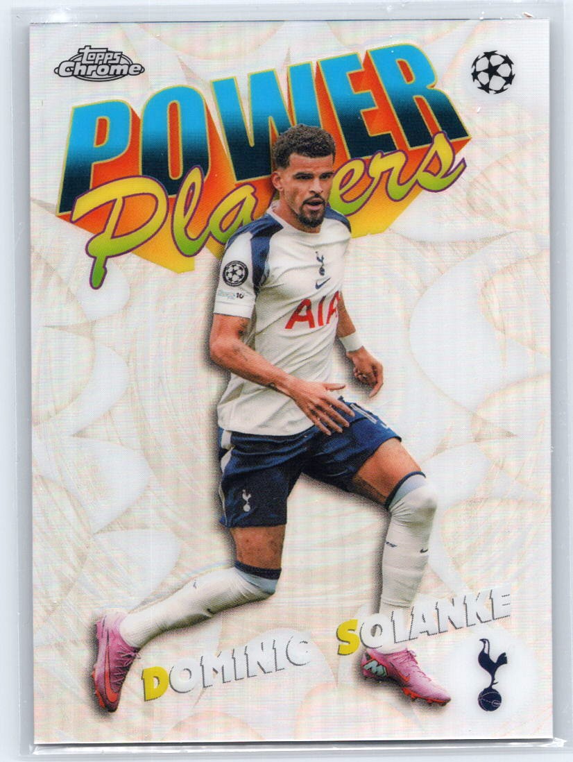 2025-26 Topps Chrome UEFA Club Competitions #PP-10 Dominic Solanke Power Players