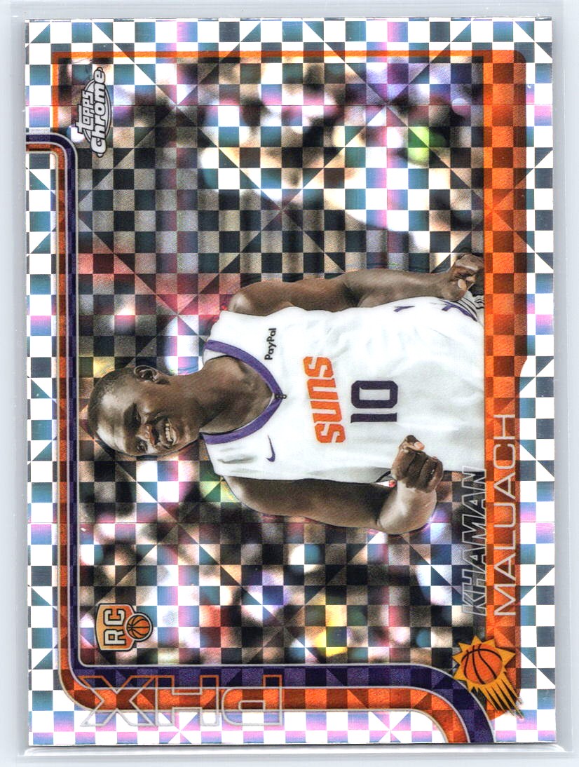 2025-26 Topps Chrome #260 Khaman Maluach X-Fractor