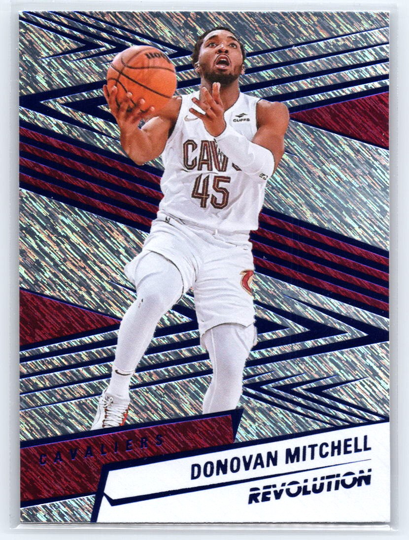 2024-25 Panini Revolution #42 Donovan Mitchell Blue Storm