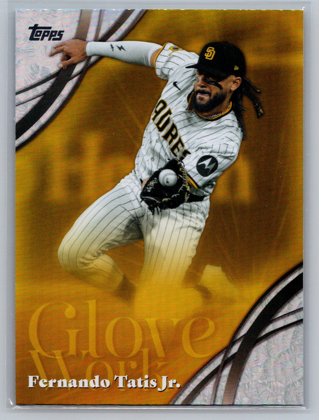 2026 Topps #GW-25 Fernando Tatis Jr. Glove Work