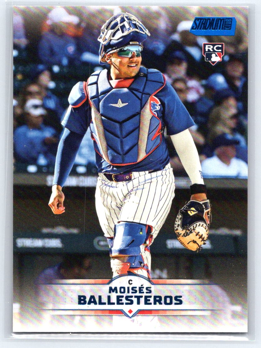 2025 Stadium Club #17 Moisés Ballesteros Blue Foil