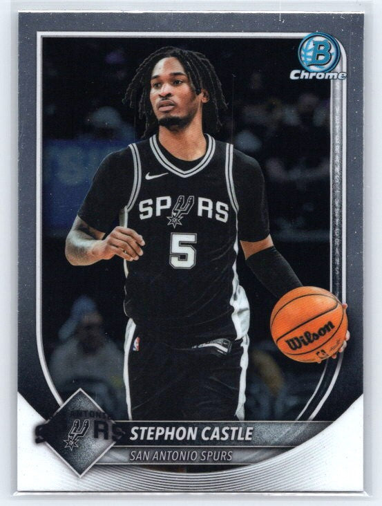 2025-26 Bowman #BCV-145 Stephon Castle Chrome
