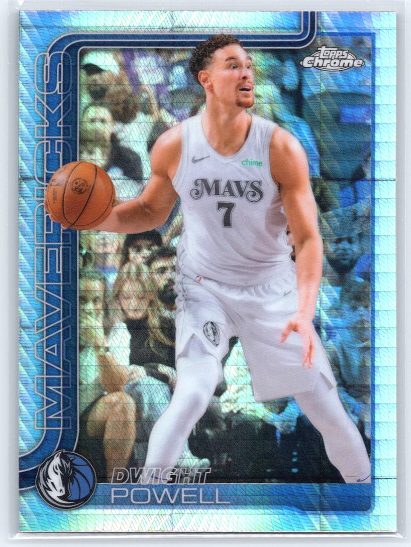 2025-26 Topps Chrome #223 Dwight Powell Prism Refractor