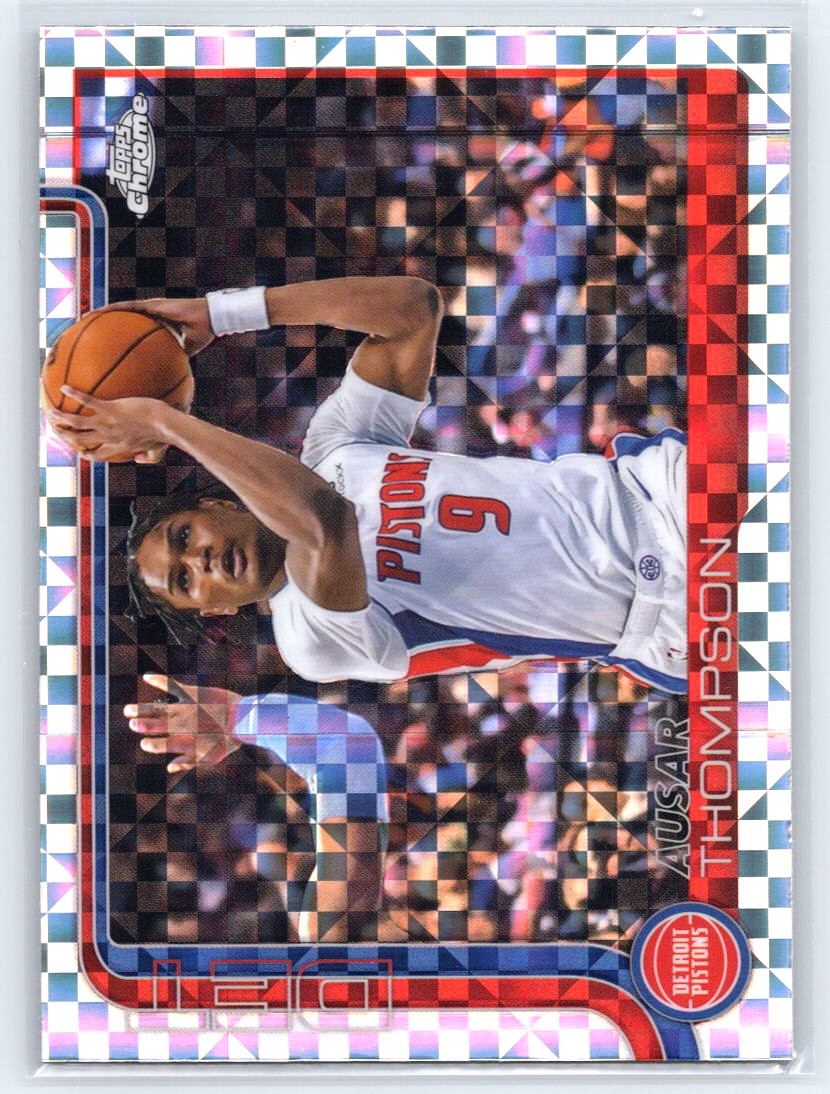 2025-26 Topps Chrome #64 Ausar Thompson X-Fractor