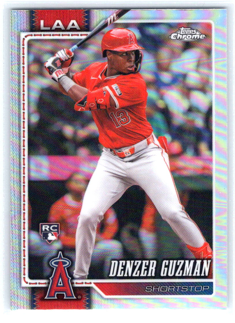 2026 Topps Chrome #257 Denzer Guzman Refractors