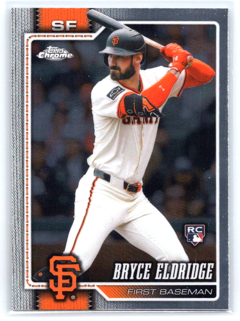 2026 Topps Chrome #254 Bryce Eldridge