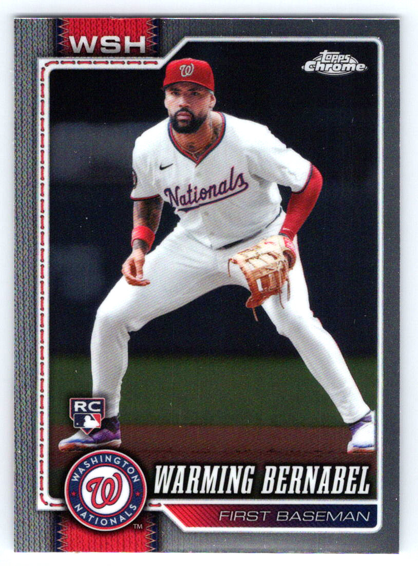 2026 Topps Chrome #247 Warming Bernabel