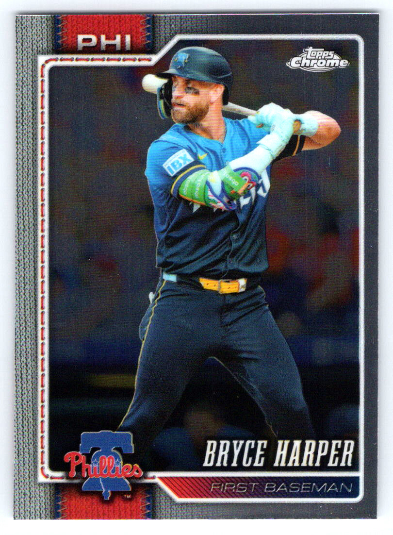 2026 Topps Chrome #244 Bryce Harper