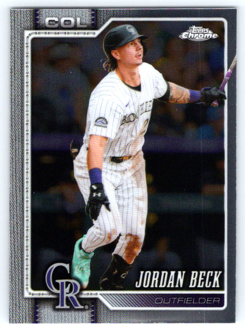 2026 Topps Chrome #226 Jordan Beck
