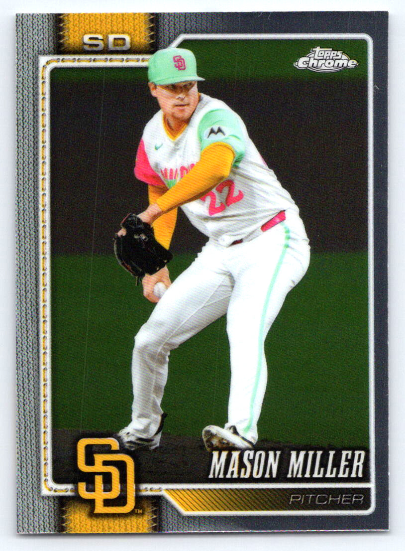 2026 Topps Chrome #287 Mason Miller