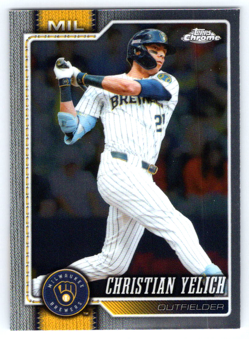 2026 Topps Chrome #15 Christian Yelich